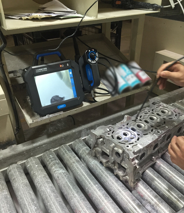 SIE工业视频内窥镜现场演示效果