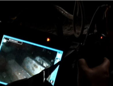 亚泰光电工业内窥镜的显示界面