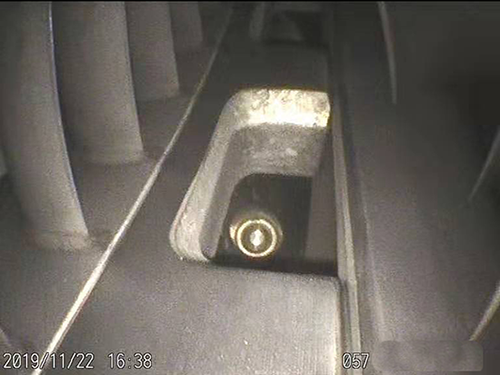 来自于国外某品牌工业内窥镜检测效果图