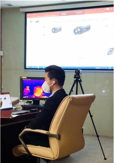 工程师讲解红外热像仪