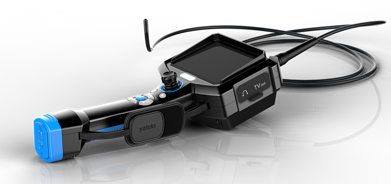 HIE手持式内窥镜手柄+绑带,单手即可完成所有操作,长时间使用轻松、易操作